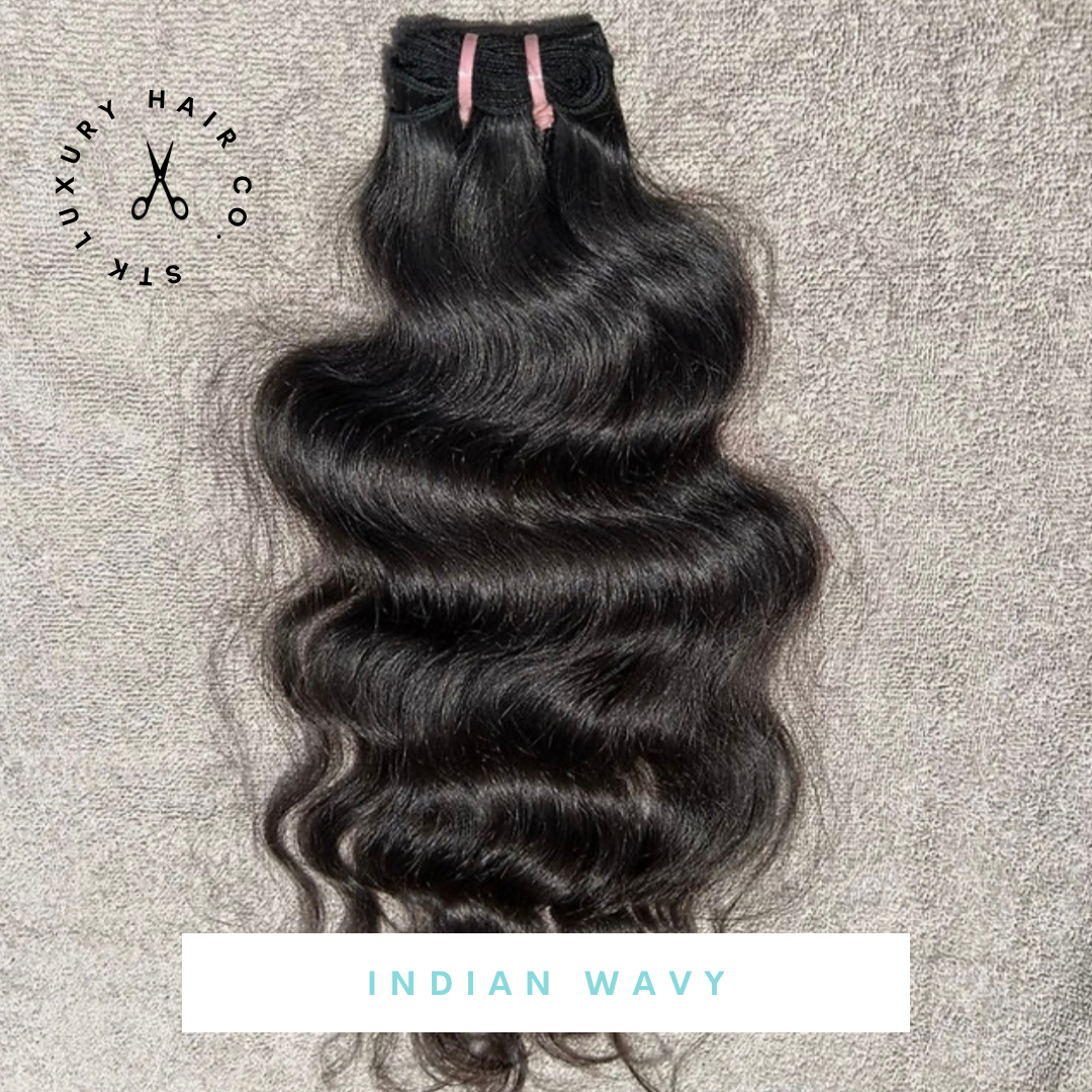 Raw Indian Hair Extensions | Indian Wavy