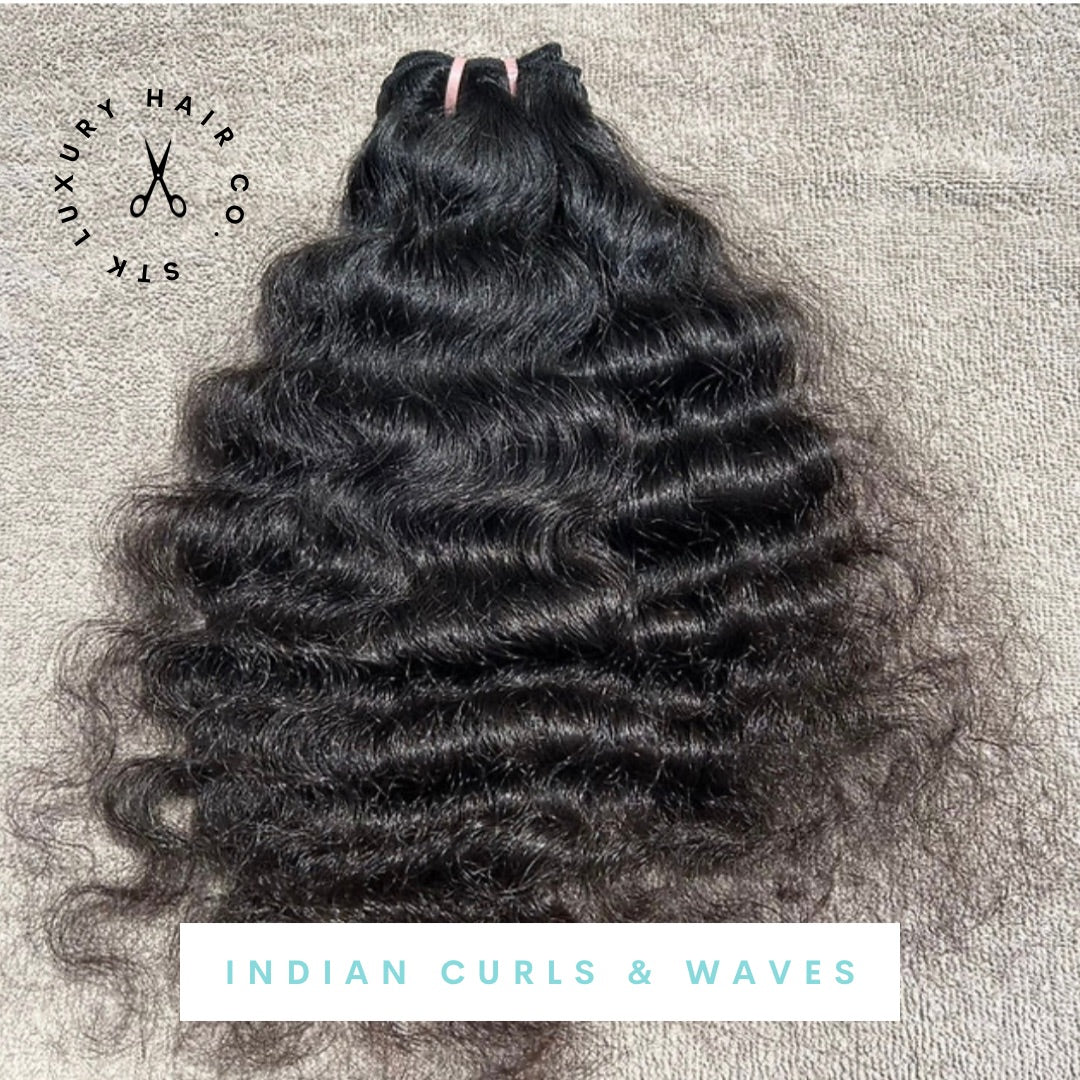 Raw Indian Hair Extensions | Indian Curls&Waves