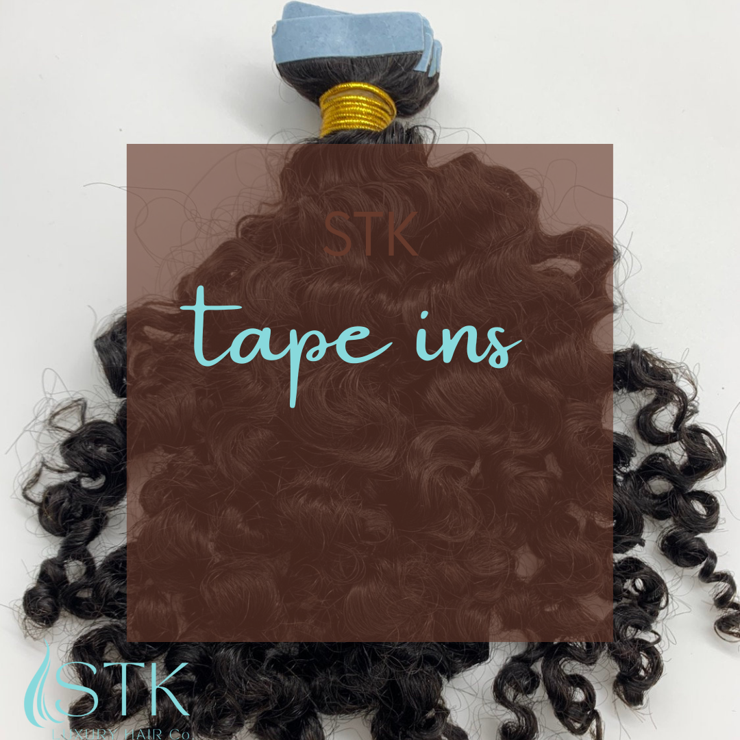 Wavy Curly Chic Tape Ins